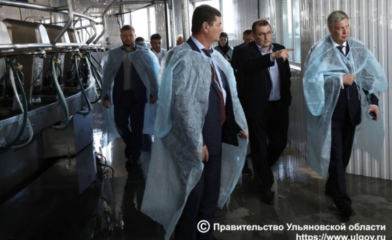 В Ульяновской области построен современный животноводческий комплекс молочного направления на 2,5 тысячи голов КРС