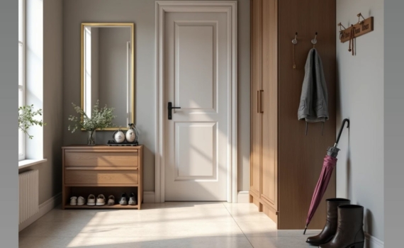 Квадратная прихожая без тесноты: эти дизайнерские приемы полностью меняют интерьер — практичные решения Квадратная прихожая без тесноты: эти дизайнерские приемы полностью меняют интерьер — практичные решения