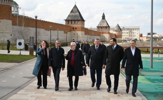 Миляев: Благоустройство новой набережной в Туле – проект амбициозный Миляев: Благоустройство новой набережной в Туле – проект амбициозный